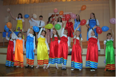 14 летняя годовщина единения России и Беларуси в школе №46 г.Тольятти 16 апреля 2010 года